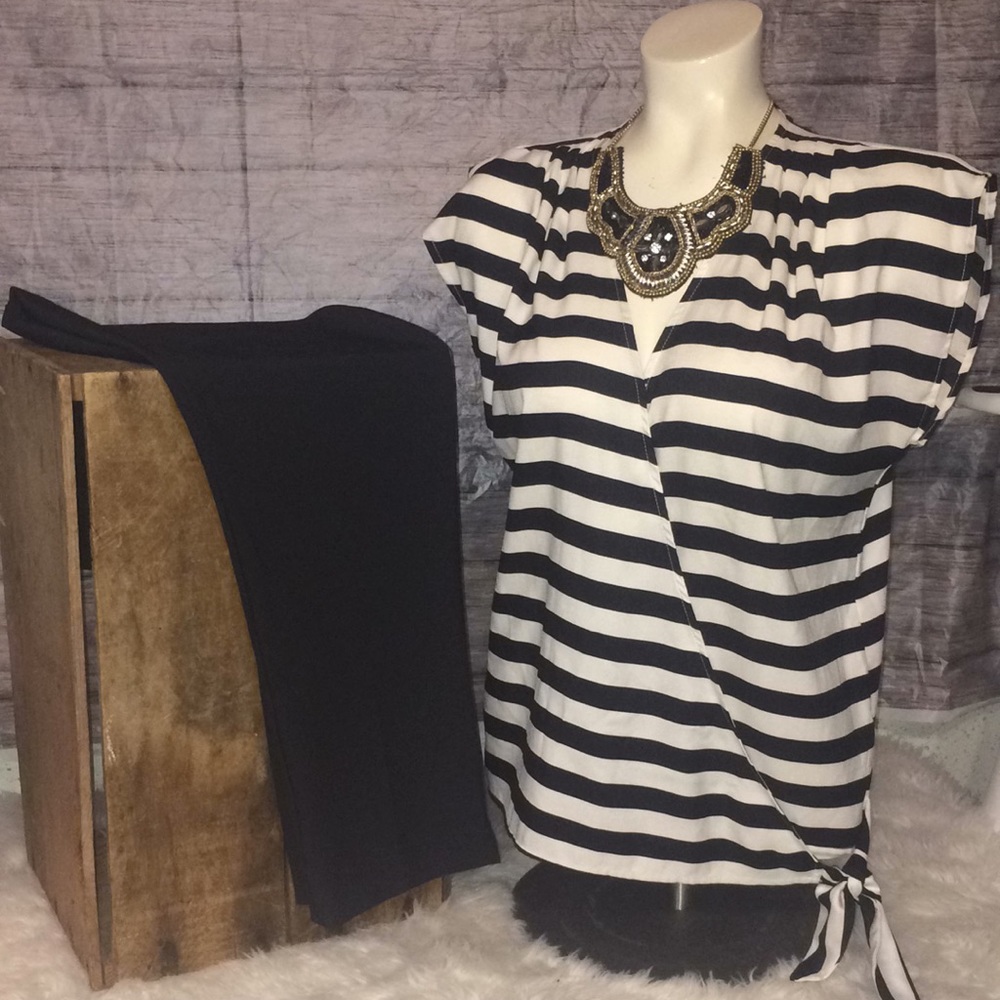 J.Crew Faux Wrap Top
